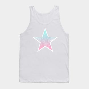 Kawaii Magical Cotton Candy Star Tank Top